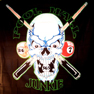 POOL HALL JUNKIE CLOTH WALL TAPESTRY -* CLOSEOUT $2.50 EA