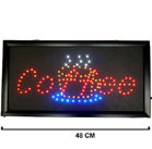 LED COFFEE SIGN - CLOSEOUT NOW ONLY 15.00 EA