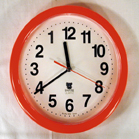 BACKWARDS RUNNING NOVELTY CLOCK - * CLOSEOUT $5 EA