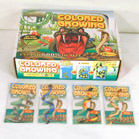 MAGIC GROWING SNAKES *- CLOSEOUT NOW 25 CENTS EA