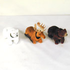 MOVING BOBBING HEAD DASHBOARD WILD ANIMAL *- CLOSEOUT $1.50 ea