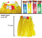 KIDS / CHILDRENS SIZE HULA SKIRTS *- CLOSEOUT NOW $ 1 EACH