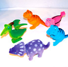 MOVING BOBBLE HEAD DINOSAURS - CLOSEOUT NOW $1 EA