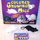 MAGIC JUMBO GROWING TOY RAT / MICE -* CLOSEOUT NOW ONLY $1 EA