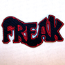 FREAK EMBROIDERED BIKER STYLE PATCH