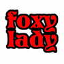 FOXY LADY EMBROIDERED BIKER CHIC PATCH