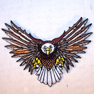 FLYING EAGLE EMBROIDERED BIKER PATCH