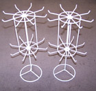 WHITE 16 INCH SPINNING DISPLAY RACK *- CLOSEOUT NOW $7.50 EACH