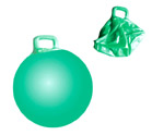 GIANT BOUNCE RIDING HOP BALL WITH HANDLE *- CLOSEOUT $ 3.50 EA