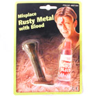 RUSTY METAL NAIL