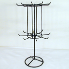 16 INCH BLACK SPINNING JEWELRY RACK *- CLOSEOUT NOW $7.5 EACH