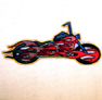 FLAMING BIKE PATCH'S