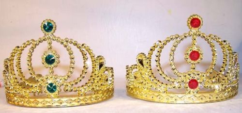 GOLD CROWN TIARA *- CLOSEOUT NOW 50 CENTS EA