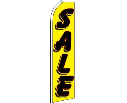 YELLOW SALE SUPER 15 FOOT FLAG
