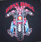 BOSS HOG COLORED 45 IN WALL BANNER -* CLOSEOUT ONLY 1.95 EA