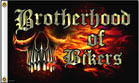 BROTHERHOOD BIKER DELUXE 3' X 5 BIKER ' FLAG