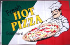 HOT PIZZA 3' X 5' FLAG