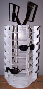 42 PAIR SUNGLASS SPINNING DISPLAY RACK