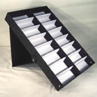 VERTICAL COVERED SUNGLASS TRAY
