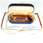 FOLD UP READING GLASSES W CASE * CLOSEOUT NOW $1 EA