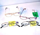 HIGH FASHION METAL FRAME READING GLASSES