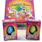 MAGIC BUNNY HATCHEM COLORED EGGS *- CLOSEOUT 50 CENTS EA