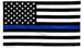 2 X 3 AMERICAN BLACK WHITE BLUE THIN LINE police FLAG