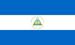 NICARAGUA COUNTRY 3' X 5' FLAG - CLOSEOUT $ 2.50 EA