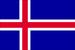 ICELAND COUNTRY 3' X 5' FLAG *- CLOSEOUT $ 2.95 EA