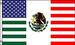 MEXICO AMERICAN FRIENDSHIP COMBO 3 X 5 FLAG