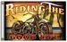 RIDING THE GOOD LIFE MOTORCYCLE DELUXE 3 X 5 BIKER FLAG