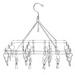 FLAG / TEE SHIRT DISPLAY HANGING 20 PC CLIP w metal clips *- SALE