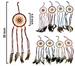 INDIAN STYLE SEED BEADS BEADED DREAM CATCHER-* CLOSEOUT 5.00 EA