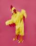 ADULT CHICKEN YELLOW COSTUME SUIT-