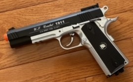 WG Sport 1911 CO2 Non-Blowback Airsoft PISTOL Two Tone