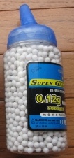 Double Ealge High Quality Seamless BB 0.12G 2000 Round/Bottle