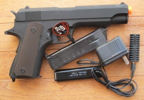 CM123 Metal Gearbox 1911 style electriic PISTOL