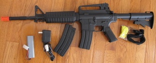 Well D94S M4A1 Style Electric Rifle With two Magazine
