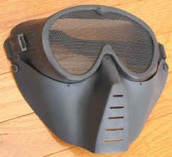 Metal Mesh Face Protection Mask