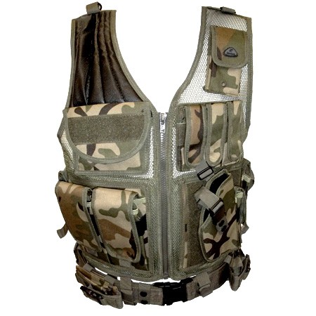 Deluxe Tactiacl VEST Camo