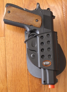 Polymer Paddle Holster Right Hand for 1911 Pistol