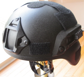 MICH 2002 Plastic Helmet Black Color