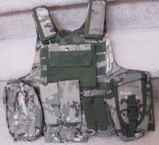 Tactical Quick Release Plate Carrier VEST Camo