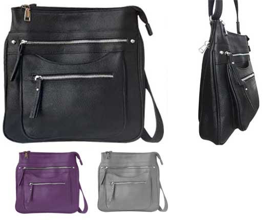 Concealment Purse - BK, GRY, PP (Closeout $22.50)