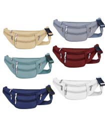 Fanny Pack - CM, GRY, NY, LBLU, RD,