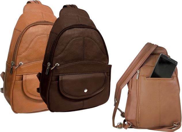 Convertible Leather Backpack - BN, LBN $14.95 & Up