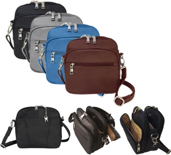 Concealment Square BAG - BK, GRY, BN, LBLU $32.50 & Up