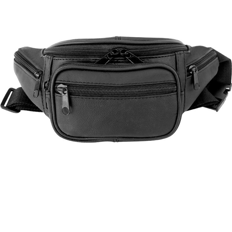 Cowhide Fanny Pack - BK $5.85 & Up