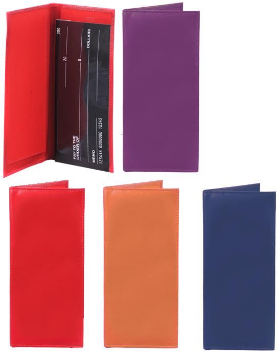 Checkbook Cover - Asst. Colors $3.15 & Up