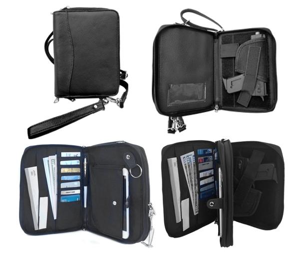 Concealment Organizer & Wallet - BK $24.50 & Up